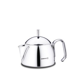 Korkmaz Pera Modern Stainless Steel Turkish Milk Pot with Metal Handle, Simple and Elegant Designed Milk Pot, Birthday, Wedding, Thanksgiving, Christmas Gift for Milk Lover