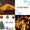 Luces de Navidad,DOSYU Cascadas de Luces navideñas 700 leds,Serie Casacada