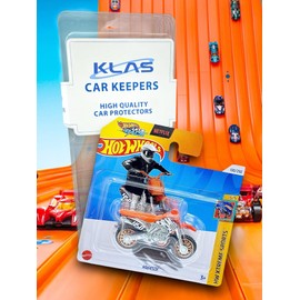 Hot Wheels HW450F (Orange & Silver Let's Race) 5/5 HW Xtreme Sports - 2024-130/250 (Short Card) - includes a KLAS Car Keeper Protector Case - HTC00