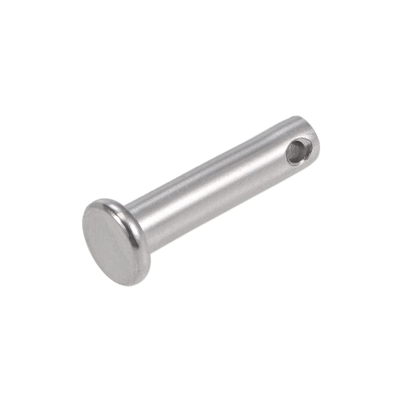 sourcing map Single Hole Clevis Pins - 6mm X 25mm