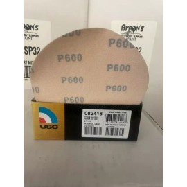 USC 6inch Hook Loop Sanding Discs 600 Grit Wet Dry Sandpaper 50pc per box USC-082418