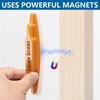 moonoom 2 Pcs Stud Finder Magnet, Powerful Magnetic Stud Detector,