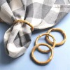 Unbranded 6/12/18/30 Pcs-Bamboo Table Napkin Rings Party Restaurant Hotel Serviette-buck