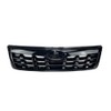 MUTUSAISI Front Bumper Upper Grill Gloss Black Grille Compatible with