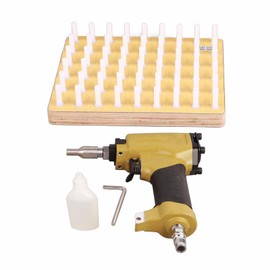 Garosa Pneumatic Decorative Nailer Air Thumbtack Tool Furniture Tack Nail Gun Pneumatic Concrete Nail Gun for Upholstery Carpentry Woodworking Projects (0630)