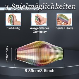 Stress Ball Adults, Fidget Toys, Anti-Stress Toy, Rainbow Spring Toy, Anti-Stress Ball, Fidget Stress Toy, Hand Trainer, Fidget Toys Adult Child Anti-Stress Toy