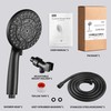 Iopsk 10 Spray Shower Head with Handheld,High Pressure shower heads