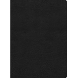 KJV Study Bible, Large Print Edition, Black LeatherTouch, Red Letter, Pure Cambridge Text, Study Notes, Commentary, Articles, Photos, Timelines, Maps, Easy-to-Read MCM Type