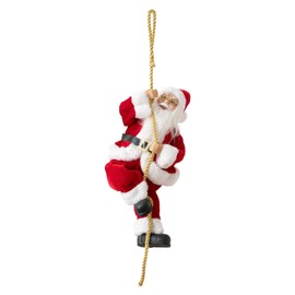regalo Christmas Santa Claus Ornament, Hanging Rope, Doll, Decoration, Climbing Rope, Decoration (Single Item, Size M)