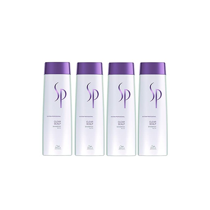 Wella Professionals SP Clear Scalp Shampoo 250 ml Pack of