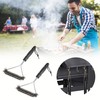 Pack of 2 Brass Grill Brush 30 cm Grill Cleaning