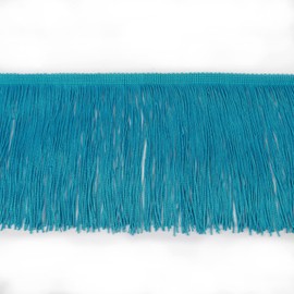 HedongHexi Chainette Fringe Trim 5 Yard x 6 Inches Fabric Trims Tassel Sewing for DIY Decoration Clothes Accessories Latin Wedding Dress…