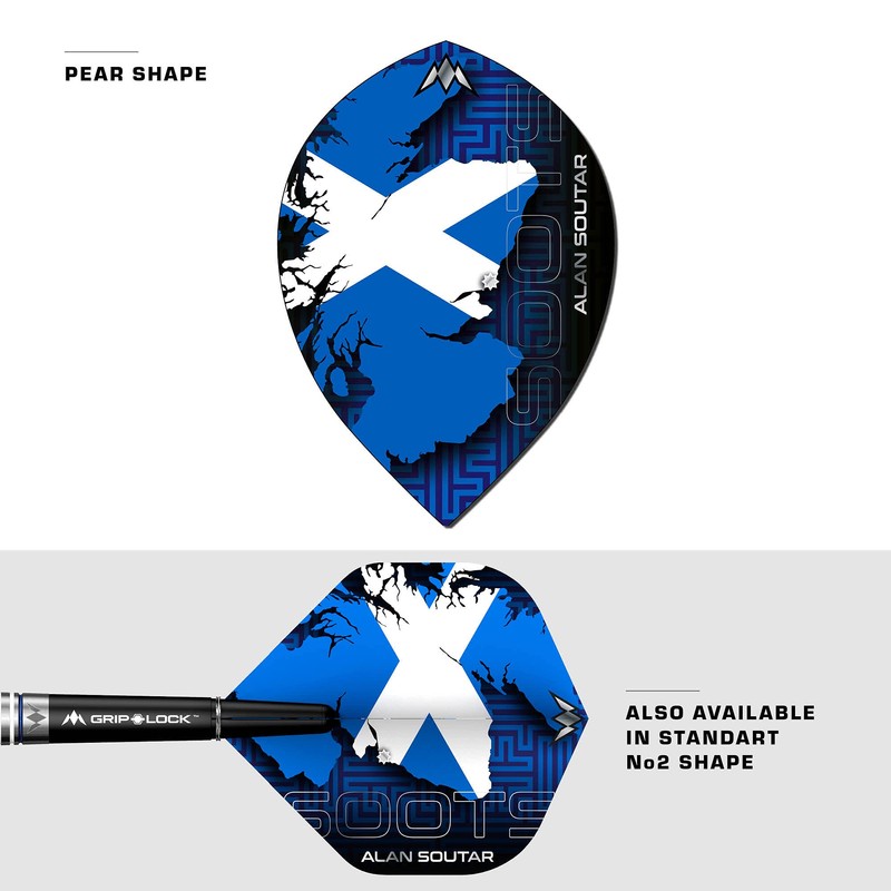 Mission Darts F3343 Alan Soutar | 100 Micron Professional Player
