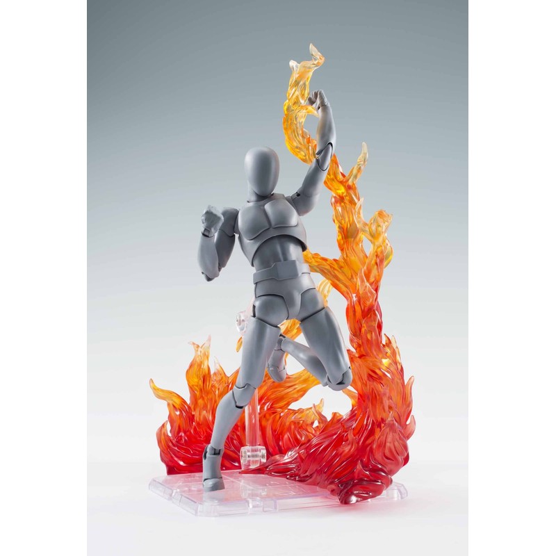 Bandai Tamashii Nations Tamashii Effect Burning Flame Action Figure, Red
