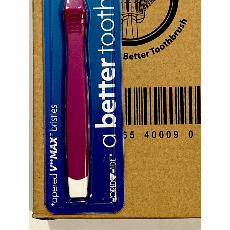 V ++MAX World daily WIDE ™ Toothbrush V- MAX 12