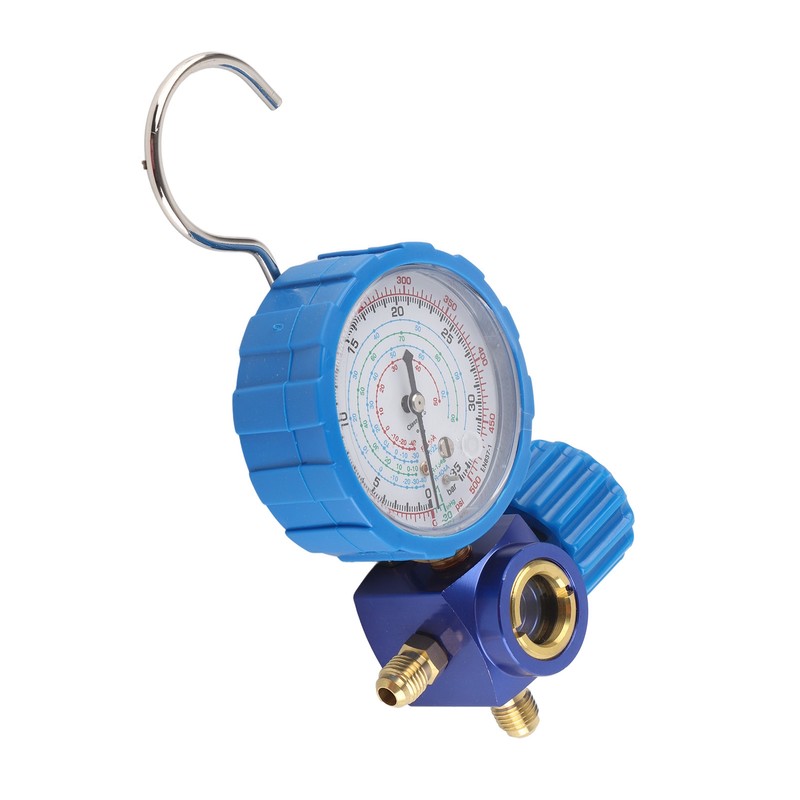 Air Condition Manifold Gauge Manometer&amp; Valve 500psi 35kgf cm With