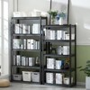 Metal Garage Shelving Unit,Heavy Duty 5-Tier Adjustable Storage Rack,Steel Shelving,2000