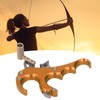 Bow Release Aids Aluminum Alloy Sensitivity Adjustable 4 Fingers Compound