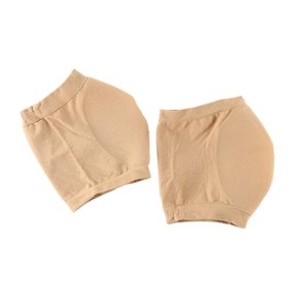 Baluue Nylon Gel Heel Socks for Women Heel Moisturizing Socks Plantar Sleeve Size l