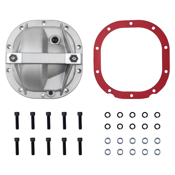 8.8 Differential Cover Rear End Girdle System w/Gasket, Fill Drain