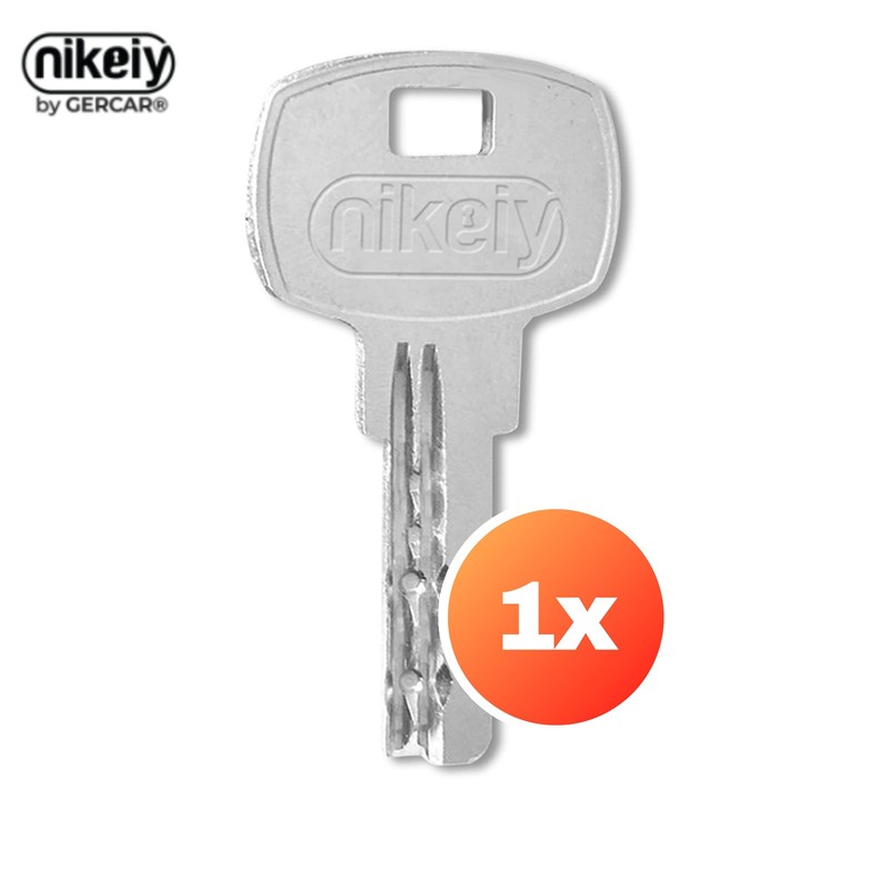 GERCAR 1 x Replacement Key for Knob and Double Cylinder