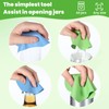 4 Pack Jar Opener Grippers Pads, Rubber Jar Opener Anti-Slip