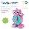 Learning Resources Tock The Learning Clock Pink, 1 Piece, Ages