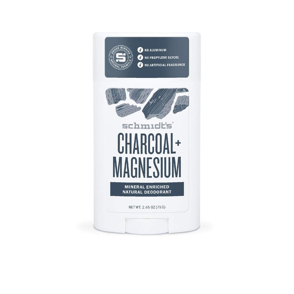 Schmidt's Natural Deodorant for All Skin Types Charcoal + Magnesium Without Aluminium (1 x 75 g) Parent