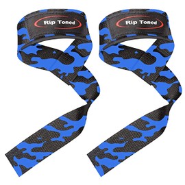 Rip Toned 23" Wrist Straps for Weightlifting (Padded Neoprene) - Cotton Weight Lifting Straps - Gym Workout Straps for Men&Women - Deadlift Straps for Powerlifting&Strength Training - Grip Straps