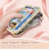 GIANCOMICS Slim Wallet Credit Card Holder Women, Cute Mushroom Rfid