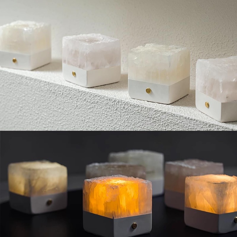 Nature Crystal Passive Diffuser with Light Stone Essential Oil Diffuser