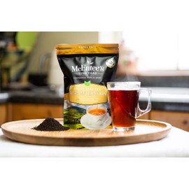 McEntee's Irish Afternoon Loose Tea (Pack of 4) - 250g Refill Bag – BLENDED IN IRELAND, CITRUSY, BRISK & FUL BODIED. A Traditional Irish Blend Ceylon, Assam & Kenyan Loose Tea’s.