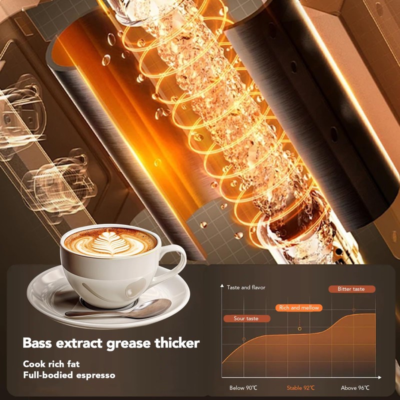 BeanzTrip Portable Electric Espresso Machine, Travel Coffee Maker for Camping,