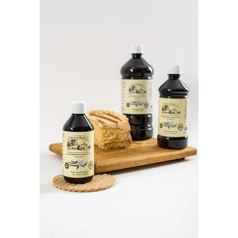 Back to Basics – All Natural - Pure Vanilla Extract