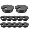 Wolfride 12 Pcs Wire Hole Cap Hole Diameter 2.0 inches
