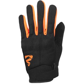 GMS Rio Motorcycle Gloves (Black/Orange, 3XL)