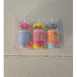 Claire's Brand New Girls Claire's Club 3 Piece Soda Lip Balm Box Set