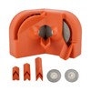 Drill Bit Grinding Sharpener Plastic Orange Effcient Versatile Electric Drill