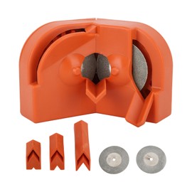 Drill Bit Grinding Sharpener Plastic Orange Effcient Versatile Electric Drill Bit Sharpener for Hardened Steel Carbide Twist Cobalt