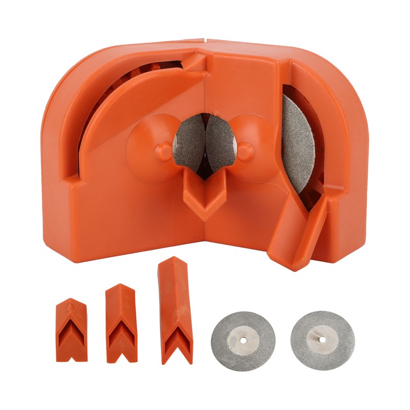 Drill Bit Grinding Sharpener Plastic Orange Effcient Versatile Electric Drill