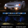 SPIEGEER Fog Lights Assembly for 1999 2000 Honda Civic Replacement