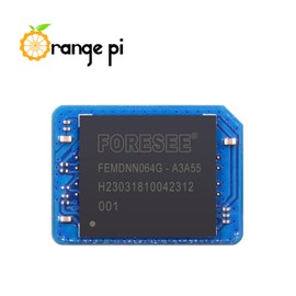 Orange Pi 64GB EMMC Module Fast Read and Write Speeds, Support for Orange Pi 5 Plus, Orange Pi 5 Pro, Orange Pi 3B Single Board Computer (64GB)
