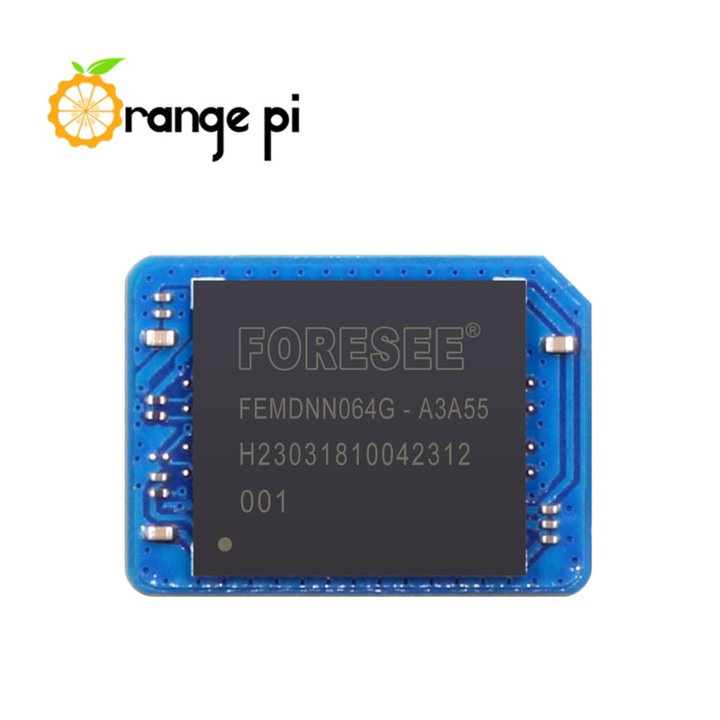Orange Pi 64GB EMMC Module Fast Read and Write Speeds,