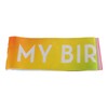 6 Pcs Birthday Sash Reusable Soft Comfortable Colorful Satin Birthday