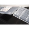 SIKIRI Partition Case, Nail Tip Case, 4.5 x 6.7 x