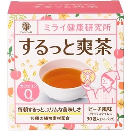 アカシアの樹 するっと爽茶 30包 30日分 ダイエット サポート 快調茶 お茶 紅茶 茶 ティー ティーバック (ピーチ)
