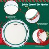 VANPHY Tambourine 3 Pick Set Hand Held Tambourine Drum 8