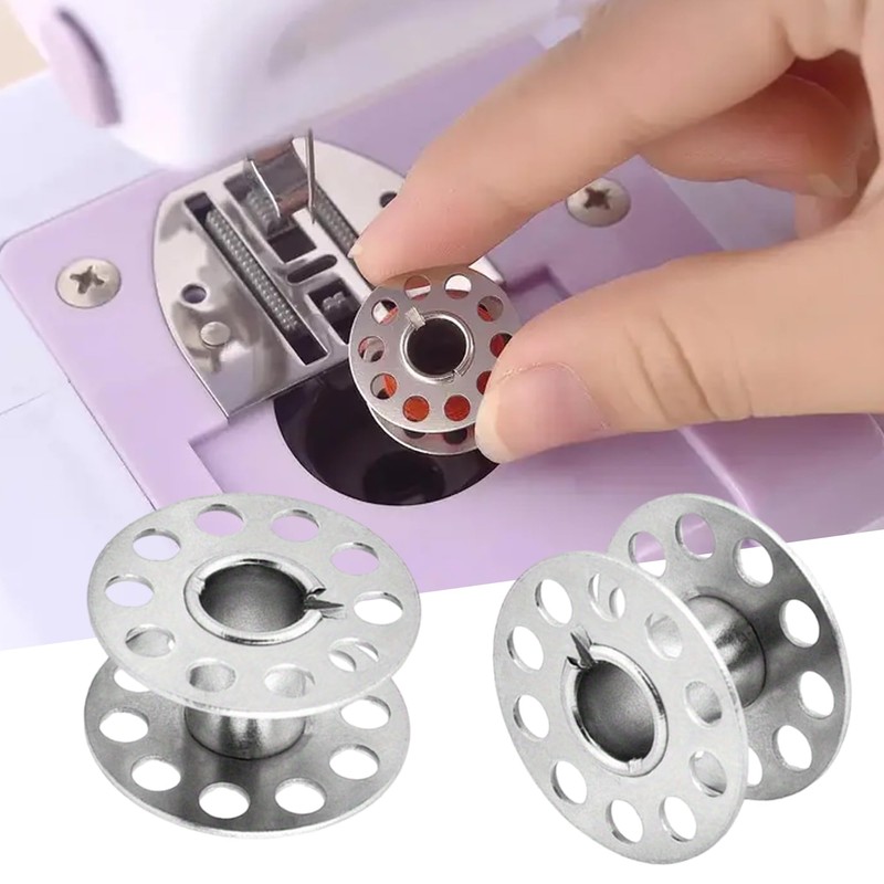 Trimming Shop 10 Pieces Sewing Machine Bobbins - Durable Sewing