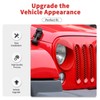 SQQP Mesh Grille Grill Insert+ Headlight Turn Light Cover Trim