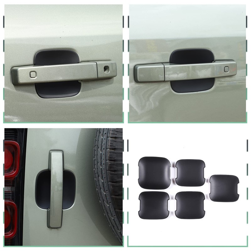 PIUGILH Car Door Handle Cup Cover Trim Replacement Compatible with